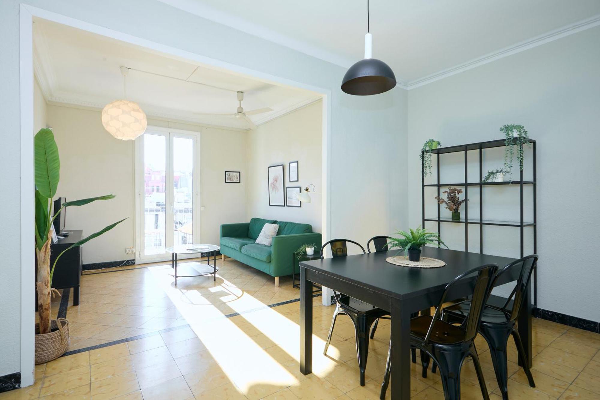 63Par1016- Sunny Apartment In Paralel Barcelona Exteriér fotografie