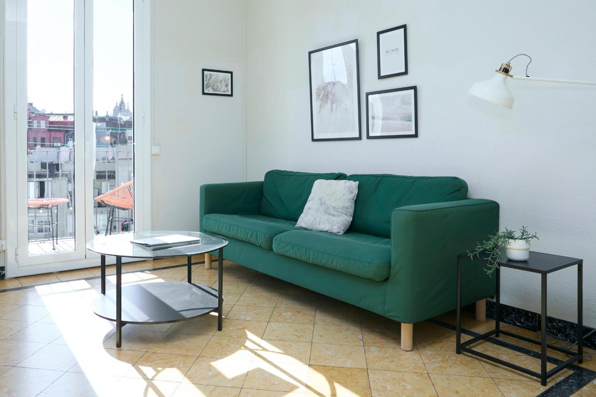 63Par1016- Sunny Apartment In Paralel Barcelona Exteriér fotografie